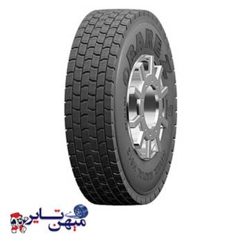 لاستیک بارز سیمی 315/80/22.5 مدل HD 812