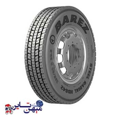 لاستیک بارز سیمی 295/80/22.5 مدل HD842