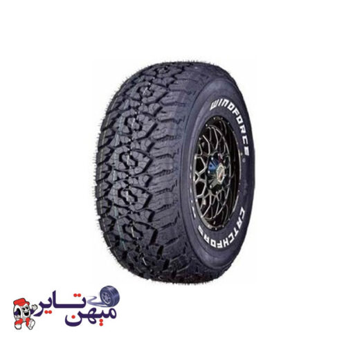 تایر WINDFORCE ویندفورس چین (2024) 265/60/18 مدل CATCHFORCE AT2 – یک حلقه