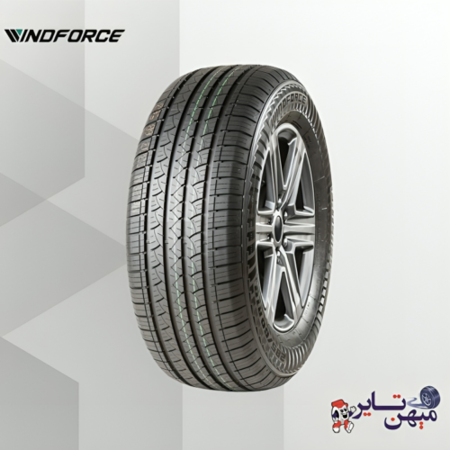 تایر WINDFORCE ویندفورس چین (2023) 225/65/17 مدل CATCHFORS H/T – یک حلقه