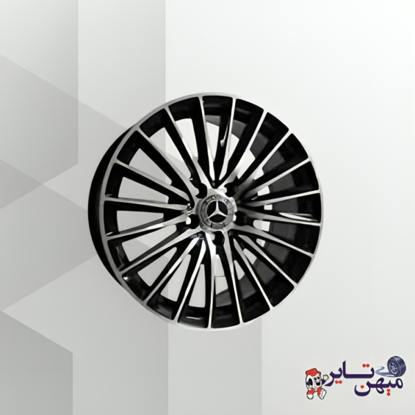 رینگ بنز رخ تراش مشکی