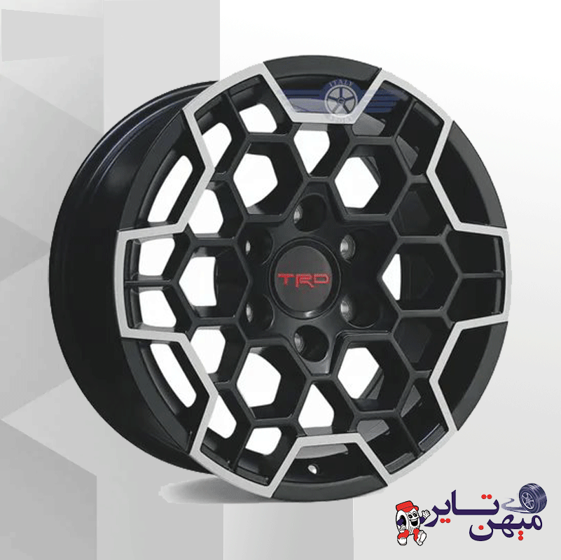 رینگ اسپرت TRDسایز 17 جا پیچ 6*139